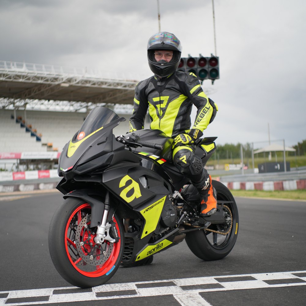 Aprilia RS 660 - maszyna WMMP Twin Damiana Ruszały